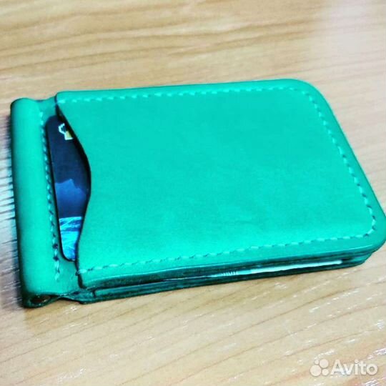 Кардхолдер из натуральной кожи ручной работы