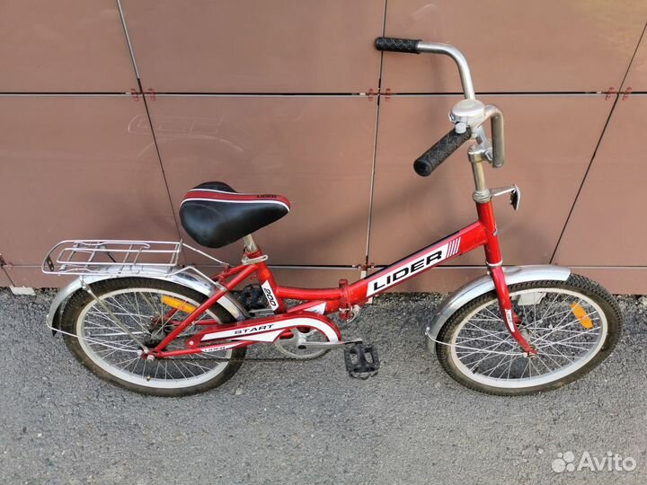 Велосипед складной lider, колёса на 20