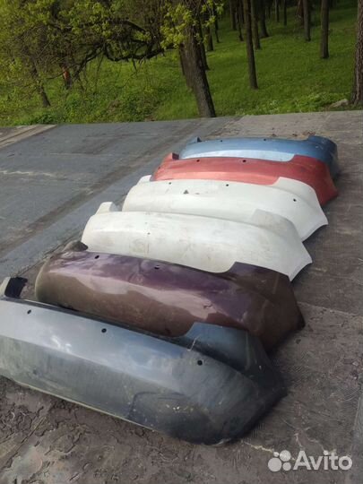 Бампер skoda fabia