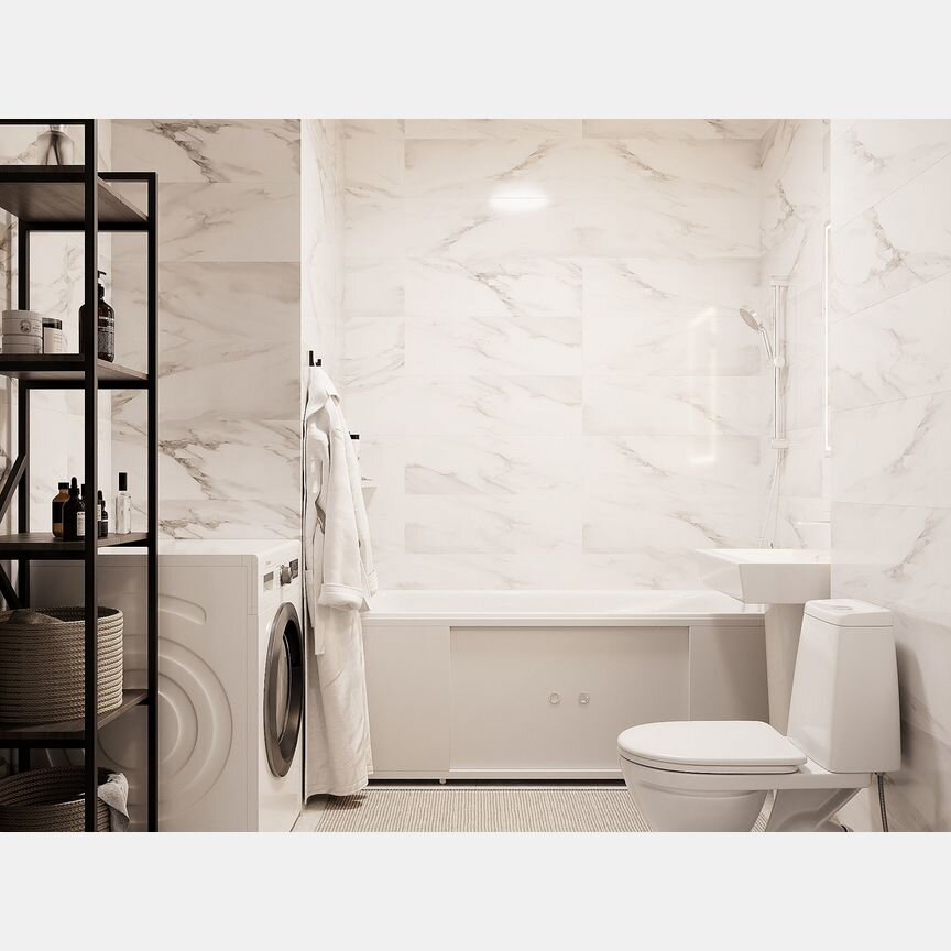 2-к. квартира, 60,9 м², 10/17 эт.