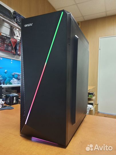 Компьютер игровой IntelCore i5-3570/16/S+H/R580 8G