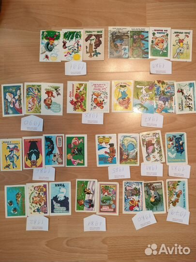 Календарики СССР и РФ