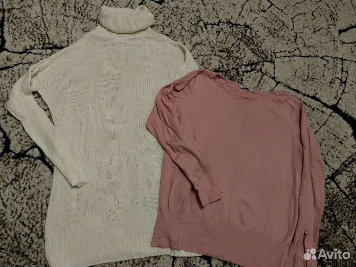 Одежда женская и шапки пакетом