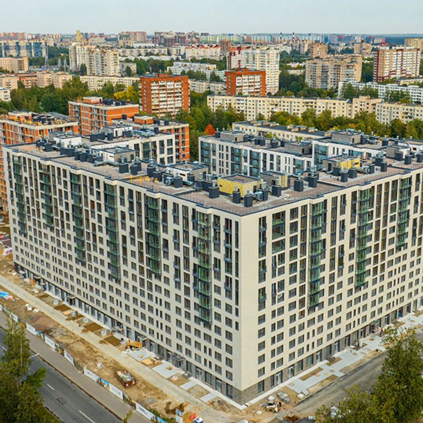 2-к. квартира, 65,7 м², 3/13 эт.