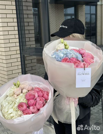 Живые цветы букеты