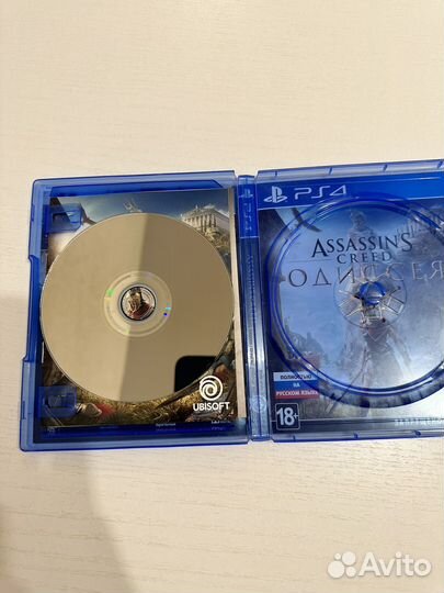 Диск на Playstation 4 Assasins Creed Одиссея