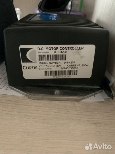 Блок управления curtis