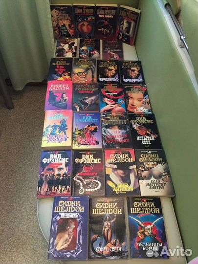 Серия Мировой бестселлер, изд-во Новости 39 книг