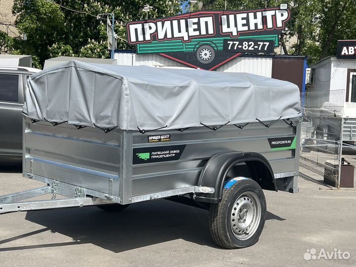 Прицеп Титан 2,0х1,3 борт 500 мм для легкового авт