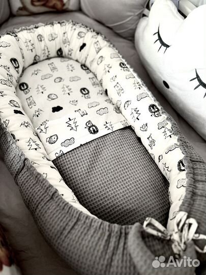 Кокон гнездышко для новорожденных