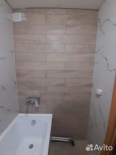 Укладка плитки. Ремонт ванной