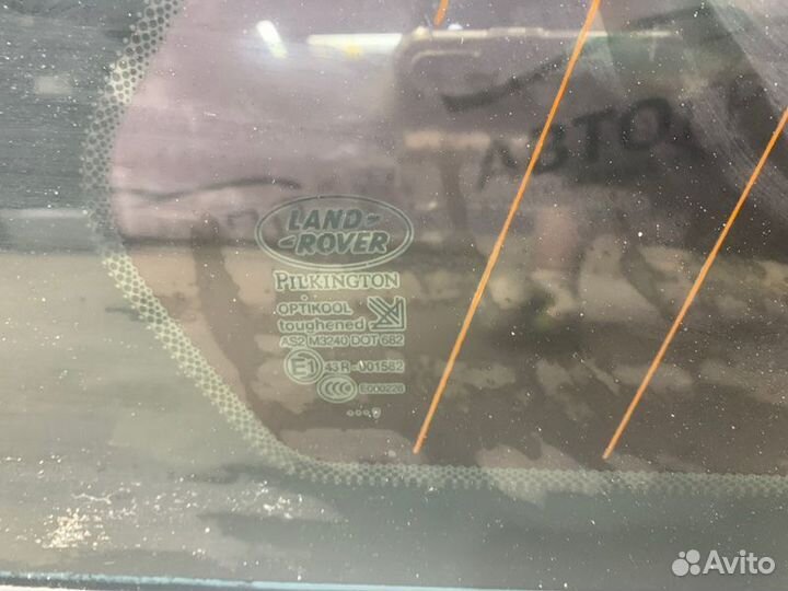 Стекло боковое заднее правое Land Rover Range