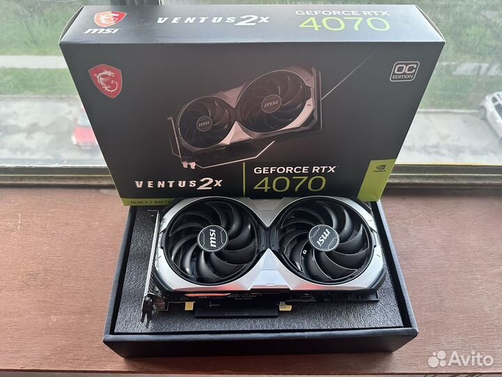 Видеокарта rtx 4070