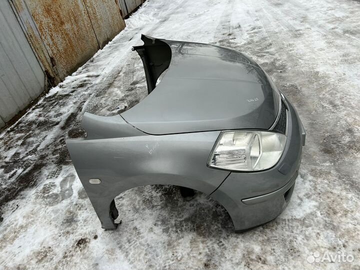 Ноускат (перед в сборе) Nissan Tiida C11 Европа