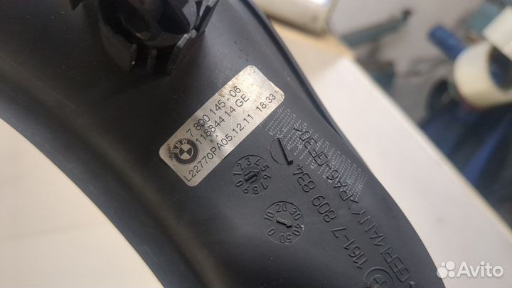 Патрубок интеркулера BMW 7 F01, 2012