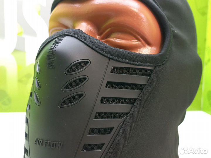 Балаклаву мото маска Цвет чёрный