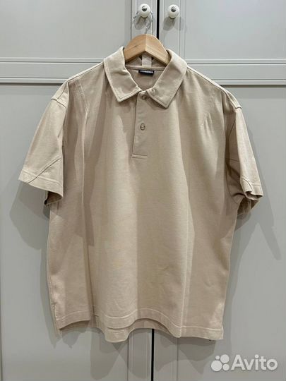 Поло Jacquemus Beige Le Polo Terraio L