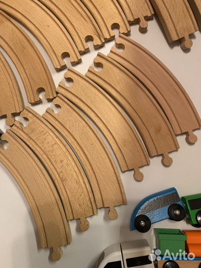 Дереаянная железная дорога IKEA