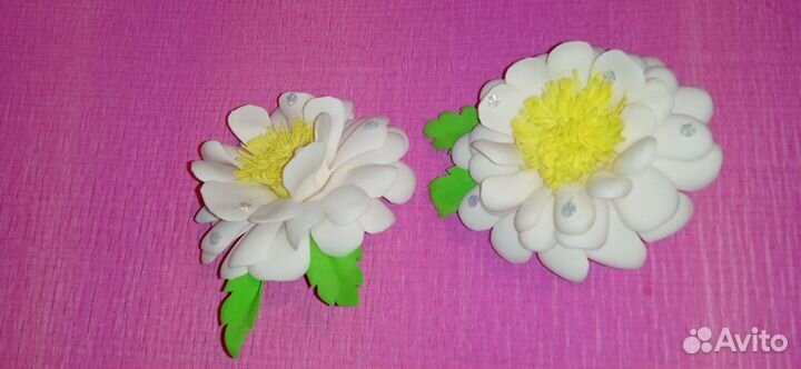 Ободок, резинки, заколки для волос ручной работы