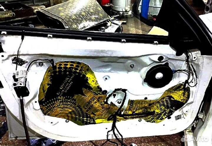 Шумоизоляция багажника стандарт