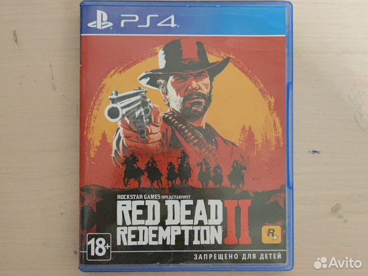 Red Dead Redemption 2 ps4 2 диска