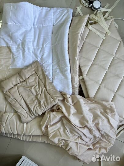 Бортики в детскую кроватку