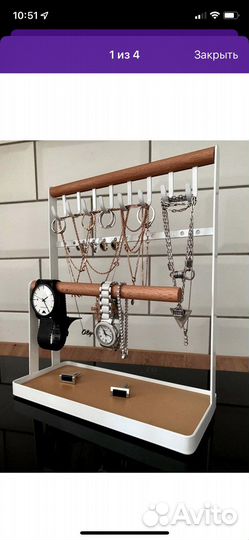 Подставка для украшений типсов для маникюра