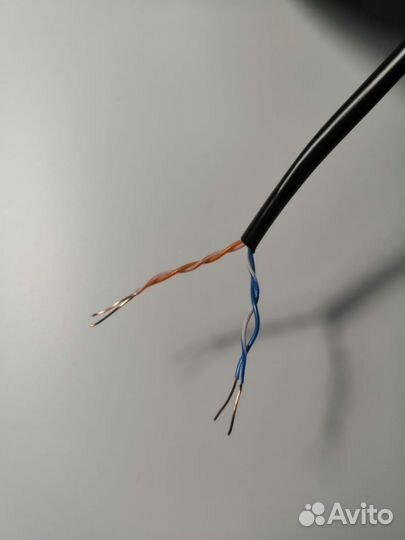 Кабель витая пара внешний utp 5е 2*2*0,52 305м