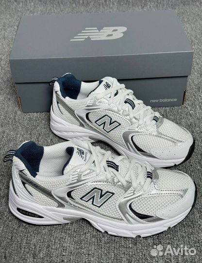 New Balance 530 silver navy оригинальные