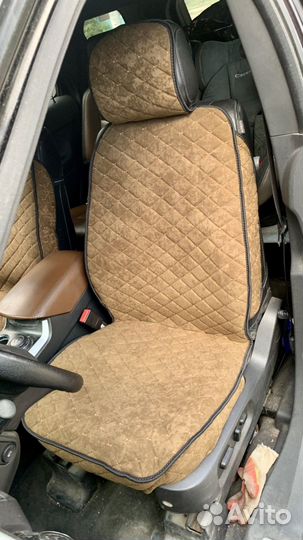 Накидки на сиденья (Пара) Алькантара