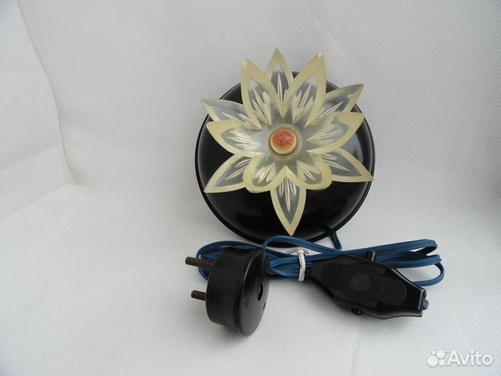 Светильник ночник СССР лилия