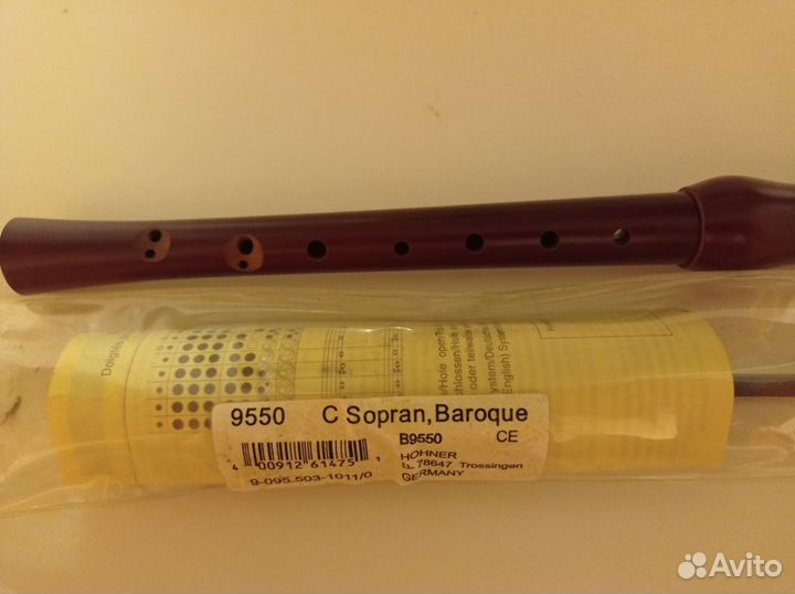 Блок флейта немецкая hohner