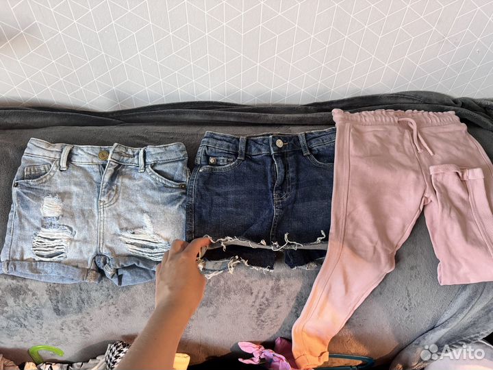 Вещи пакетом на девочку zara hm mango 110-116