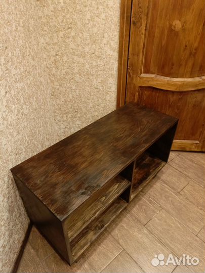 Из массива дерева новая тумба