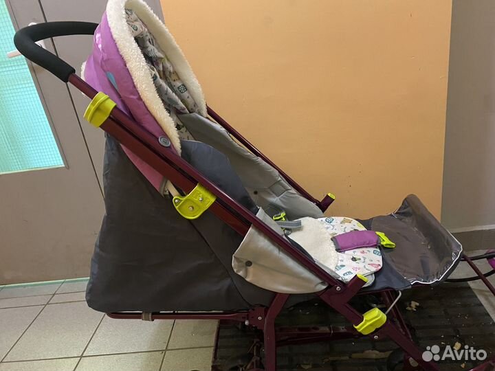 Коляска санки Ника 7-2