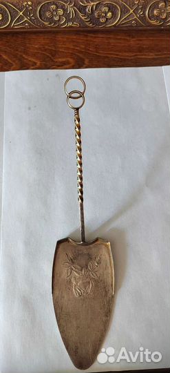 Лопатка для торта серебро