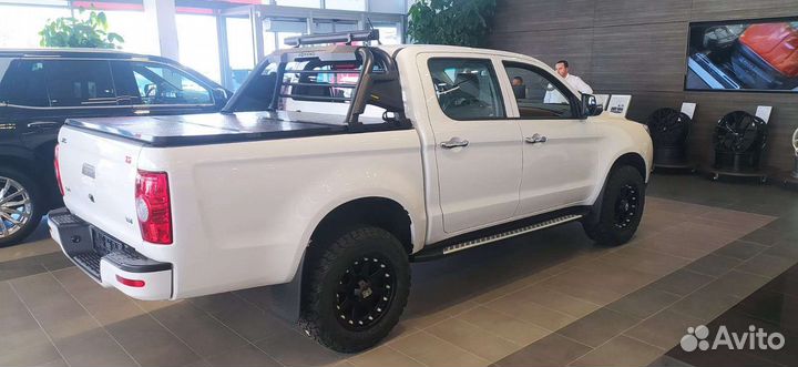 Крышка для пикапа JAC T6 3хсекц. алюминиевая