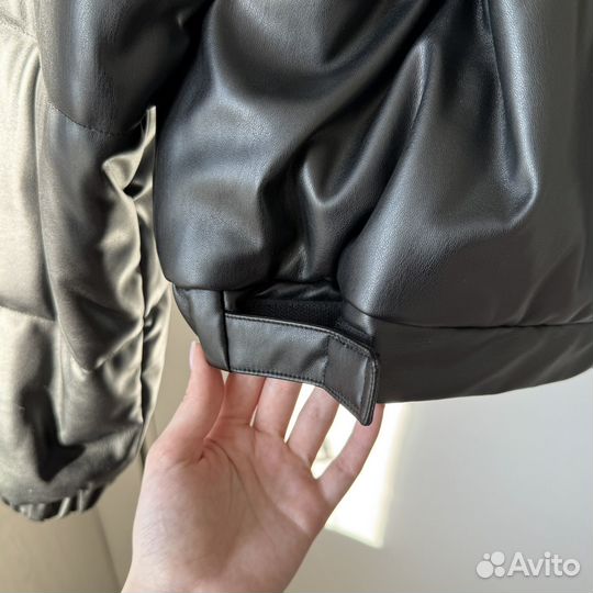 Куртка демисезонная женская кожаная