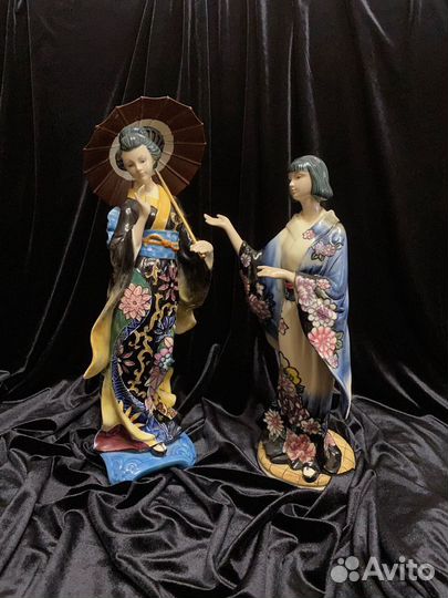 Статуэтка фарфоровая «Гейша»