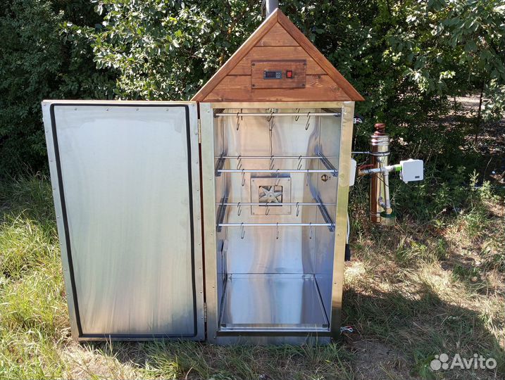 Коптильня с вентилятором сушки и конвекции