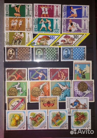 Почтовые марки Монголия