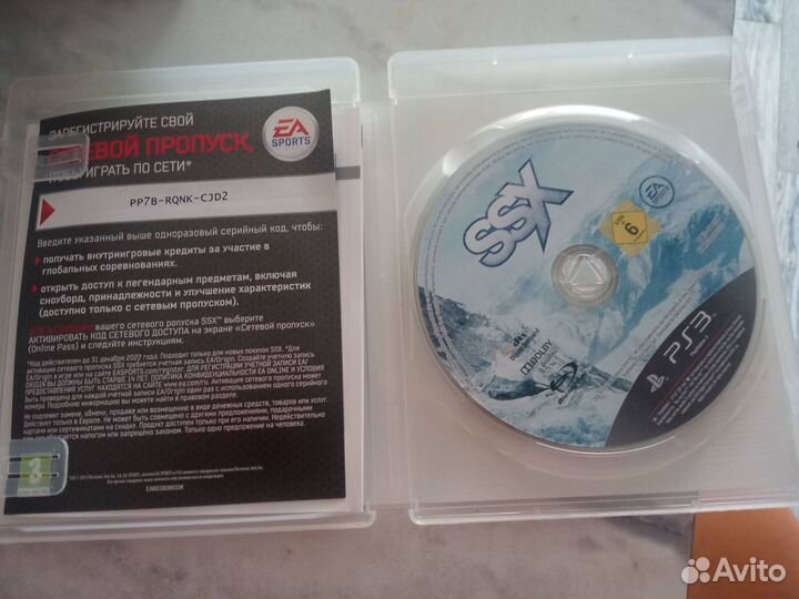 Игра SSX (PS3) 3+