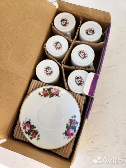 Набор кофейный на 6 персон