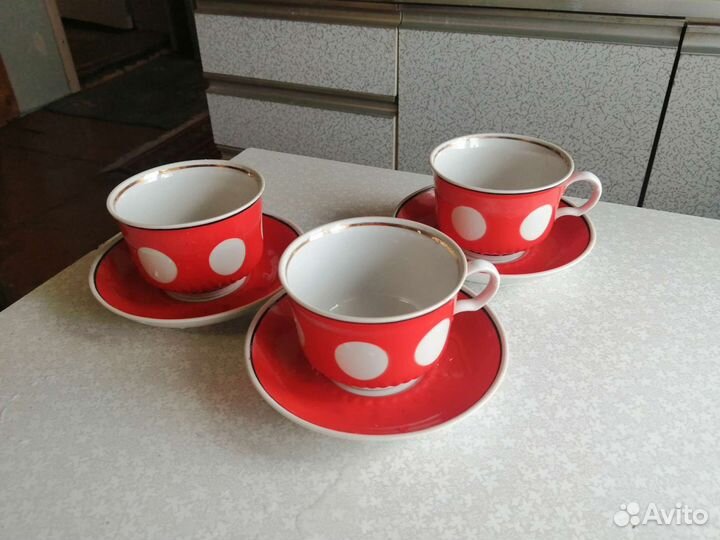 Чашка с блюдцем СССР