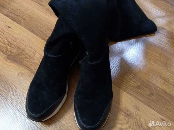 Сапоги ботфорты 37