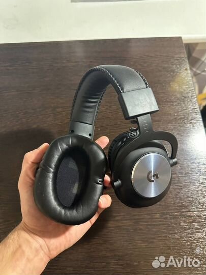 Проводные наушники Logitech G PRO X черные