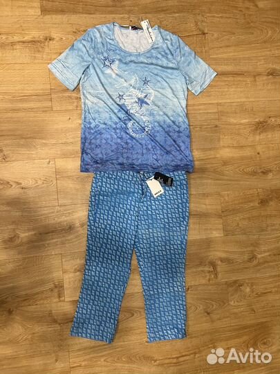 Комплект бриджи/футболка 46 р-р