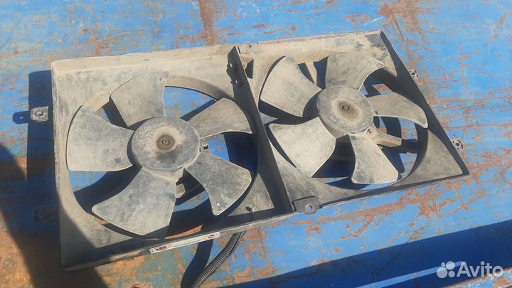 Диффузор с вентиляторами в сборе на Чери Амулет