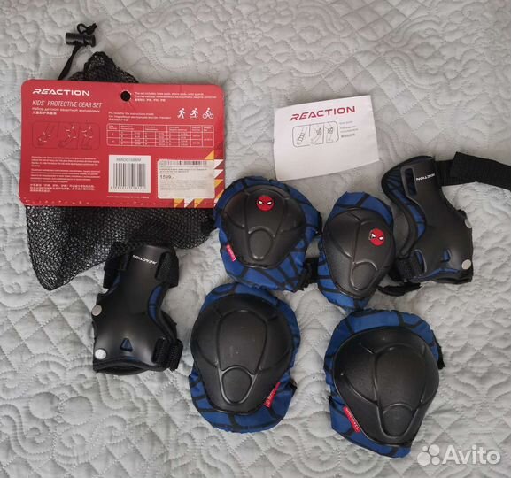 Защита для роликов reaction spider man(размер М)