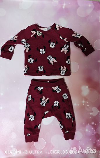 Костюм двухнитка H&M 62 р